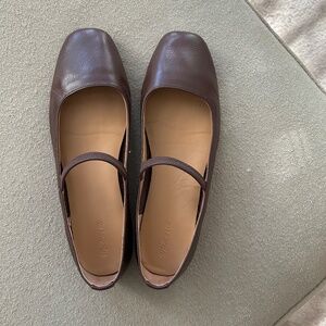 Madewell Mary Jane Brown size 8